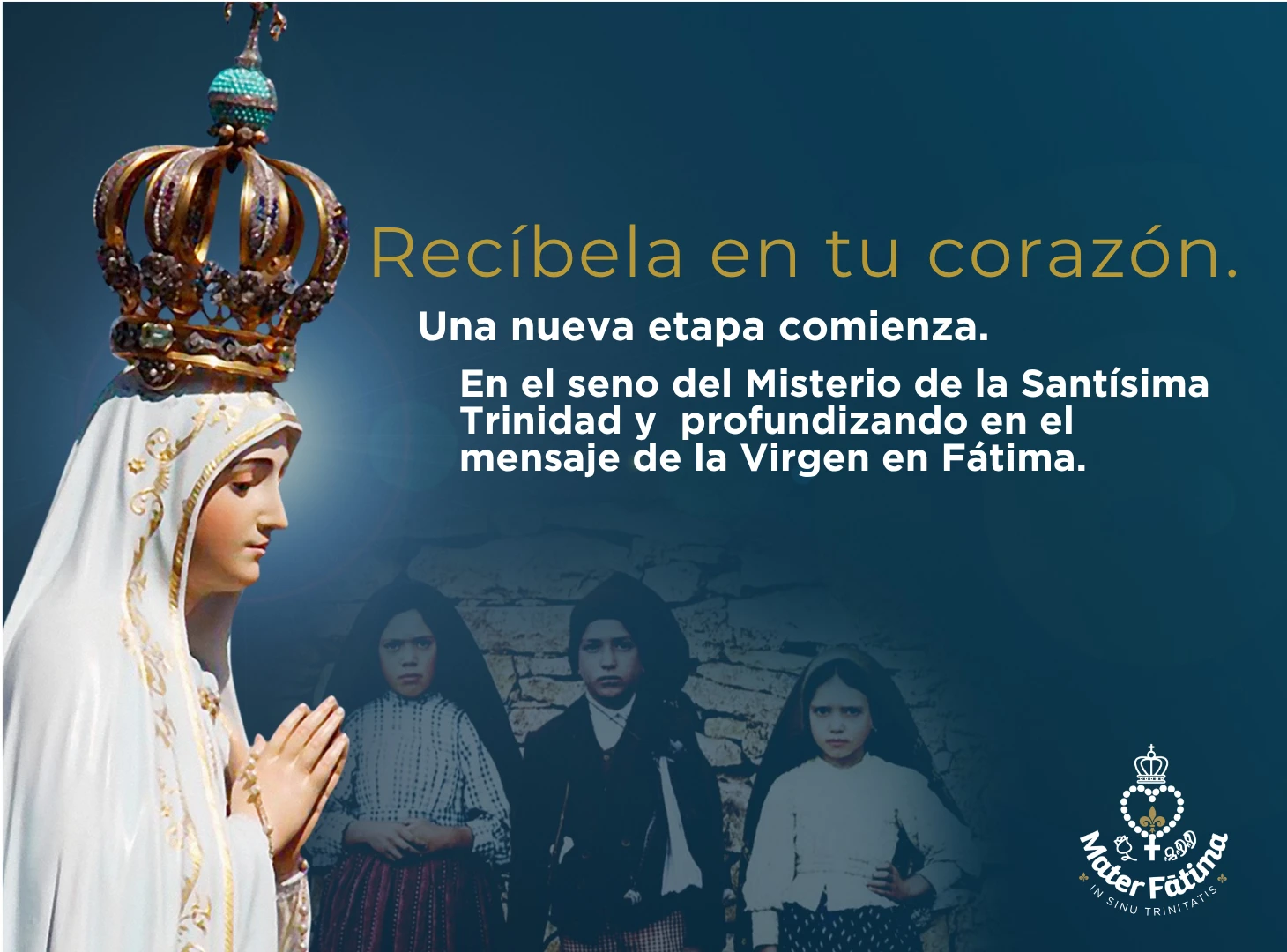 Recíbela en tu corazón - Virgen María del Rosario Mundial